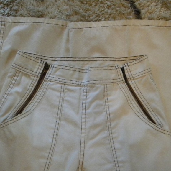 Vintage RETRO Bottoms UP front side zip  bell bottom jean - Picture 4 of 15